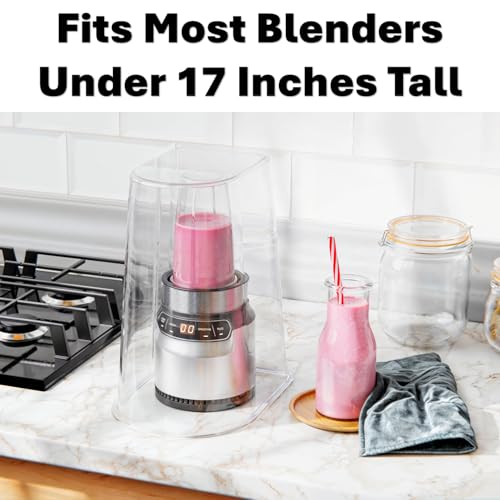 Oversized Blender Cover for Ninja Creami & Under-Cabinet Blenders - Noise-Reducing
