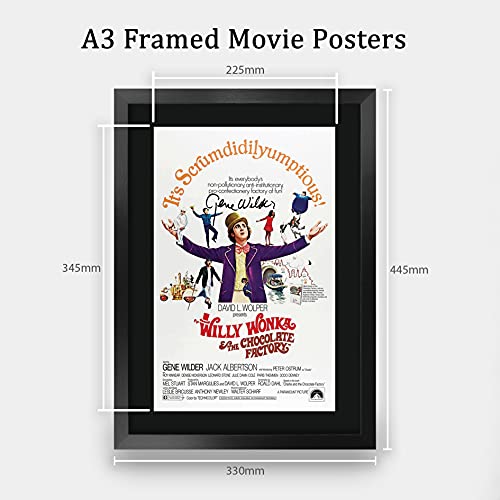 HWC Trading Willy Wonka and the Chocolate Factory Gene Wilder 16 x 12