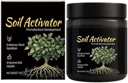 Soil Pro Activator - 7 Fl Oz Water-Soluble Soil Activator for Enhanced Plant Growth | Ideal for Vegetables & All Plants