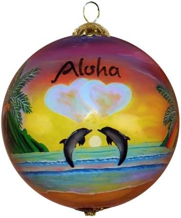 Hawaiian Christmas Ornament - Collectible Romantic Holiday Decor