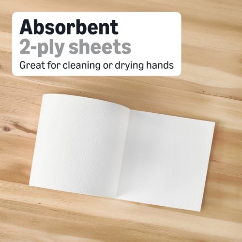Bulk 2-Ply White Center Pull Paper Towels - 600 Sheets per Roll, Commercial Use