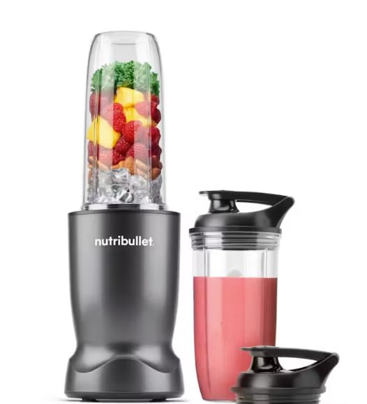Personal Blender NutriBullet Turbo 1000W Gunmetal Gray - Auto Smoothie Maker