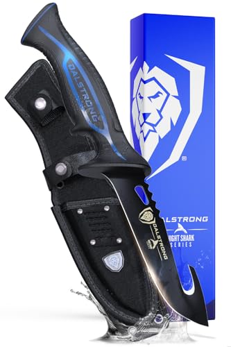 5-Inch Fish Fillet Knife with Gut Hook - Night Shark Series