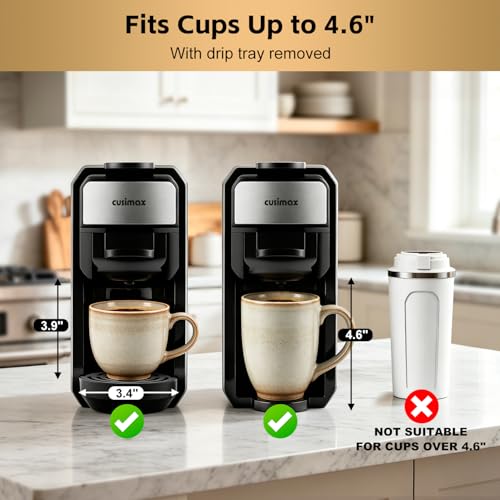 CUSIMAX Espresso Machine Compatible with Nespresso Original Pods