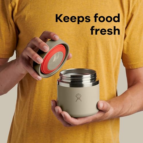 Hydro Flask Food Jar 20 Oz Shale Gray Insulated Leakproof Stainless Steel