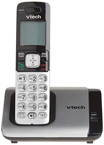 Cordless Phone with Caller ID Call Waiting 2 Handsets Silver Variation of THIS listing