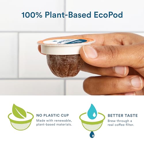 Highlander Grog Coffee Pods - Light Roast, Compostable, Gluten-Free, 12 Pack