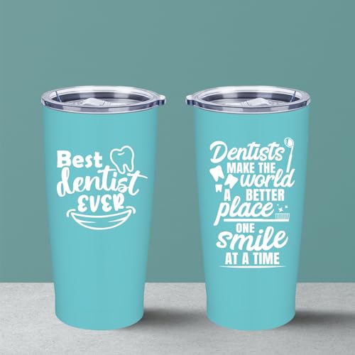 20oz Dentist Gifts Tumbler - NVFCC Stainless Steel Travel Mug for Dental Professionals