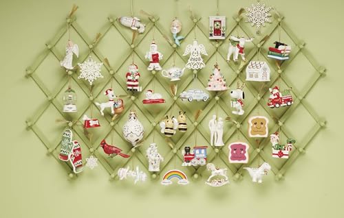 Lenox Christmas Tree Snow Globe Ornament - Tree Globe Variation, Ivory Porcelain