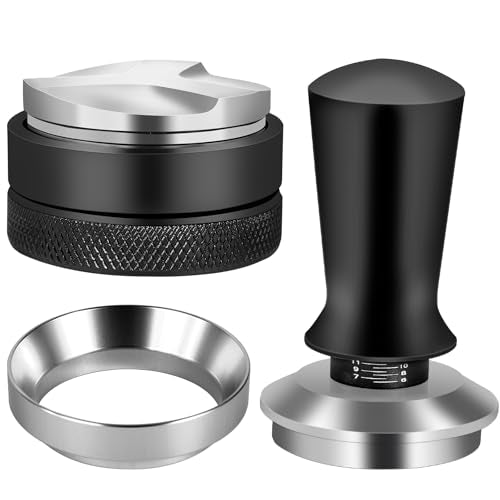 Reoszeank 54mm Espresso Accessories Kit for Breville - Tamper, Distributor, Dosing Funnel