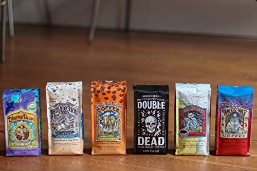Organic Dark Roast Coffee Beans - Full Body, Fruity Sweet Finish, 12oz