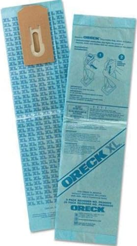 Oreck Commercial XL Vacuum Cleaner Bags, Pack of 25, Single-Wall