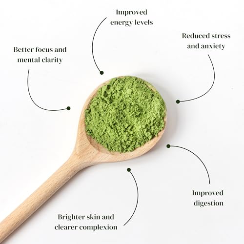 Organic Matcha Tea Sticks - 24 Pack | Ceremonial Grade, Single Serve, Travel Friendly