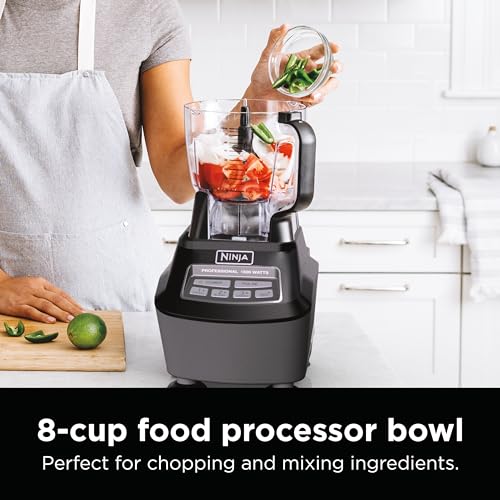 Ninja Mega Kitchen System 1500W Blender Food Processor with 72oz Pitcher & To-Go Cup