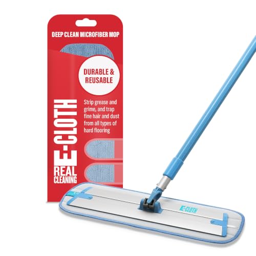 Deep Clean Microfiber Mop for Hard Floors - Reusable & No Spray Needed