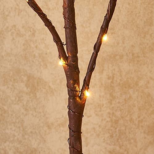 Birchlitland Lighted Brown Branches 32IN 100 LED with Timer - Artificial Tree Branch for Holiday & Home Decor - Variation of 100L-Brown/32IN