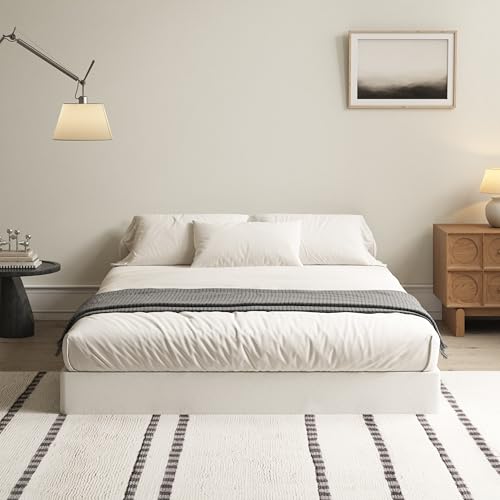 7 Inch Queen Box Spring - Heavy Duty Steel Bed Support with Fabric Cover - Variation of THIS listing