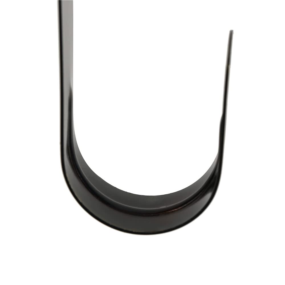 Sattiyrch 12" Wreath Hanger for Front Door,Steel Over The Door Hanger Hook,Wreath Door Hanger (Bronze,4)