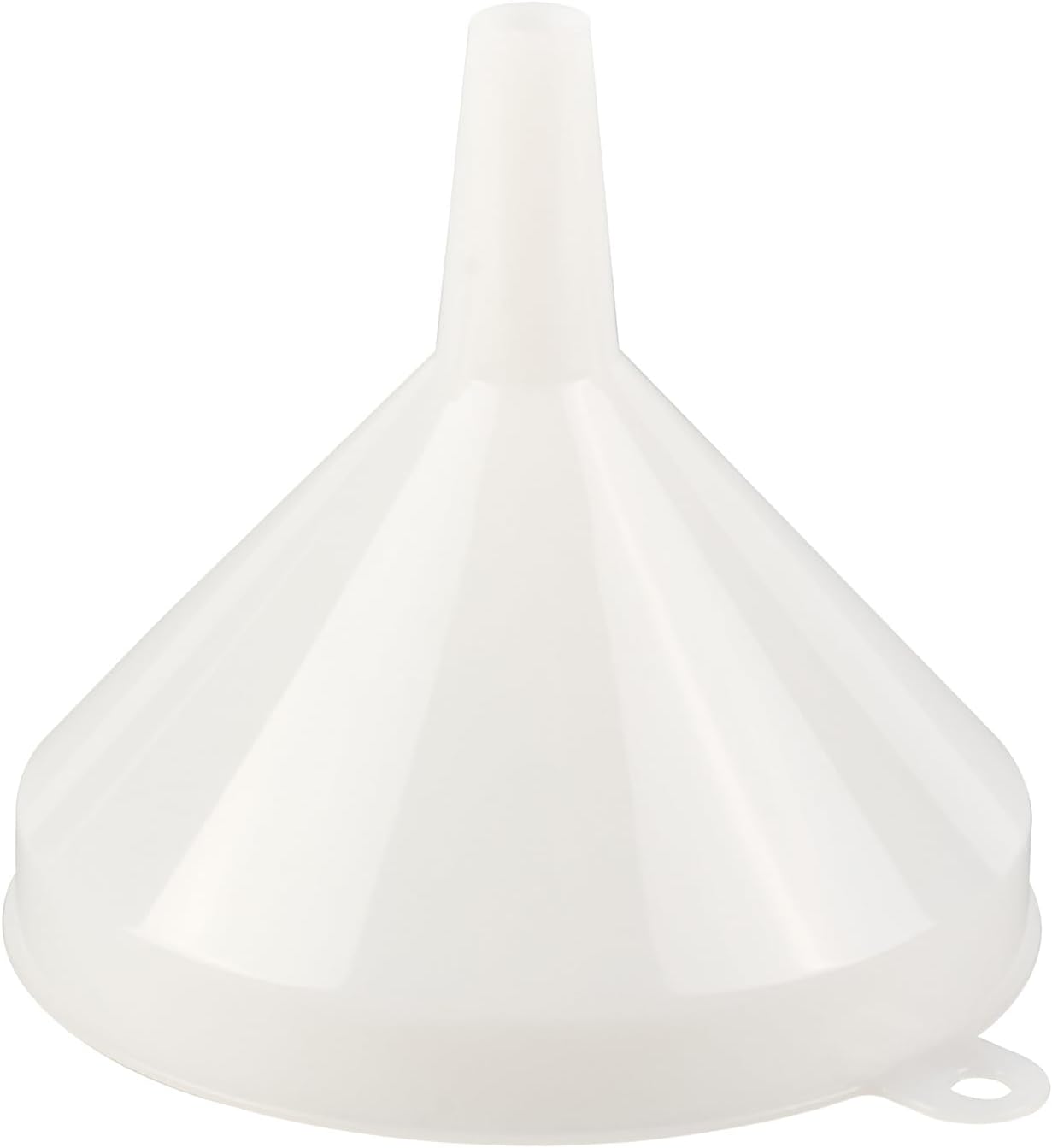 Restaurantware Met Lux 16-Ounce Plastic Funnel - Precise Spout for Easy Ingredient Transfer | White
