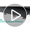 Crostice 1-Tier Floating Shelf for Fitness & Home Gym Accessories