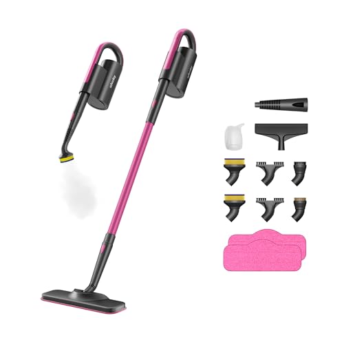 Handheld Steam Mop Cleaner for Floors & Surfaces - Detachable, Fast Heat-Up