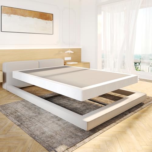 Queen Size 5 Inch Metal Box Spring Bed Base - Durable Steel Support