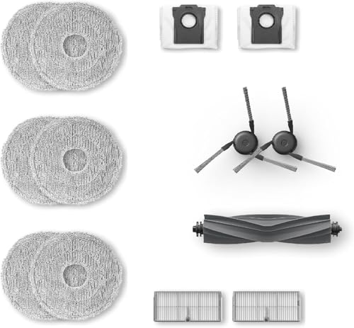 DREAME Vacuum Accessory Kit for X40 Ultra & L40 Ultra | Main Brush, Side Brushes, Filters & Mop Pads