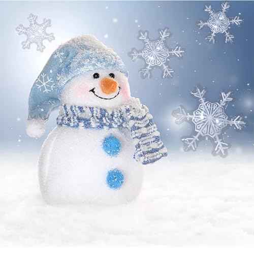 Snowflake Balloons Foil Winter Balloons Pack of 4 Winter Wonderland Decorations for Christmas, New Year, Birthday Parties