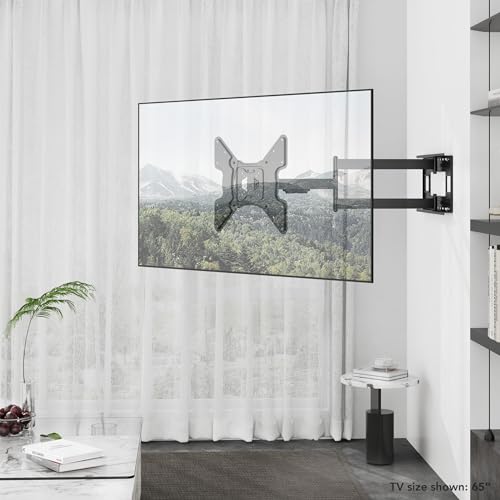 Long Arm TV Wall Mount with 40-Inch Extension, Fits 32-70 Inch Flat Screens