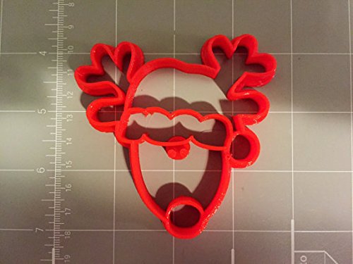 Christmas Reindeer Cookie Cutter - Food Safe Baking Tool for Holiday Cookies