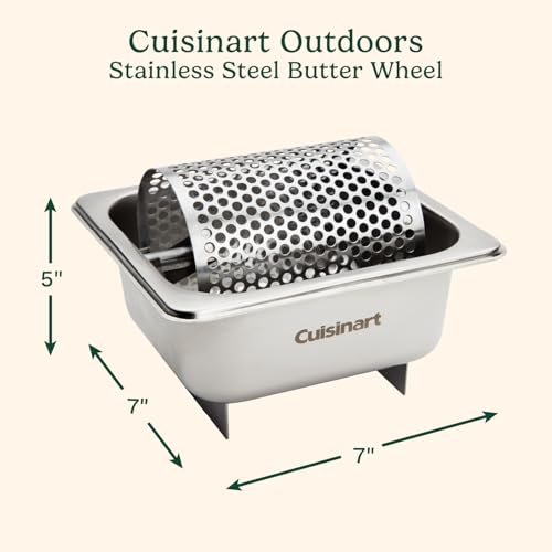 Cuisinart Butter Roller for Griddle - Quick-Heating Stainless Steel, Pack of 1