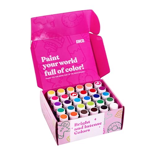 Food Coloring Gel Set - 30 Vibrant Colors with Mixing Guide, 40g Each