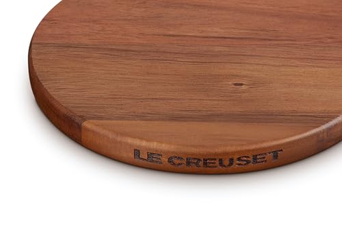 Petite Magnetic Wooden Trivet - 5.5-inch Acacia Heat-Resistant Kitchen Accessory - 4 Pack