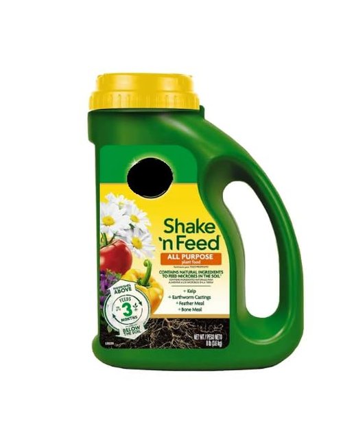 All Purpose Plant Food 8lb - Slow Release Fertilizer with Micronutrients for Vegetables, Flowers & Trees