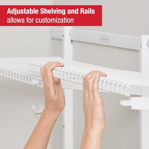 Rubbermaid Configurations Custom Closet Kit - White / 2-4 Feet