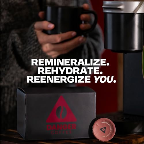Danger Coffee Compostable Pods by Dave Asprey | Medium Roast 12