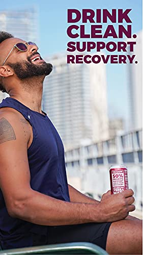 CLEAN Cause Organic Blackberry Yerba Mate Sparkling Energy Drink - Low Calorie, Natural Caffeine, 12 Pack