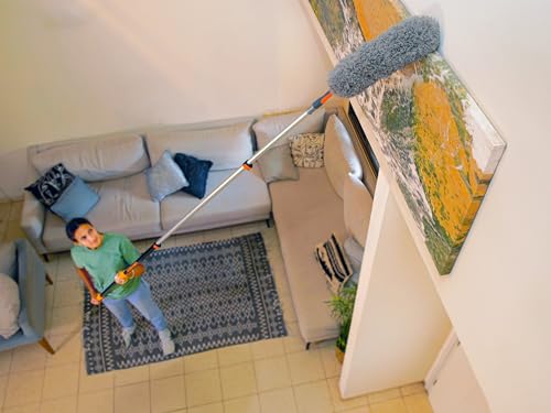 Extend-A-Reach 12ft High Reach Duster Kit with Telescopic Pole & 4 Attachments
