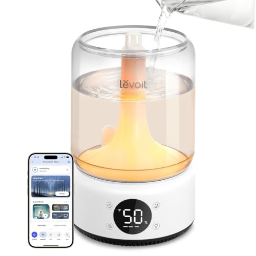 Levoit 4.2L Smart & Easy Clean Cool Mist Humidifier for Bedroom - Variation of This Listing