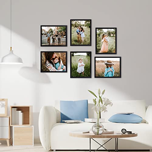 8x10 Black Picture Frame Set of 18 - Wall & Tabletop Display, Variation of THIS listing