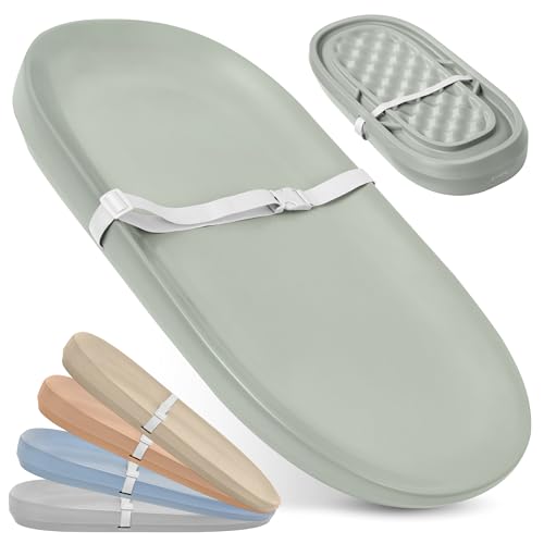 Jool Baby Waterproof Baby Changing Pad - Sage | Large, Portable & Easy to Clean