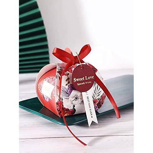 3/8 inch Double Faced Red Polyester Satin Ribbon 50 Yards for Gift Wrapping,Wedding Decoration, Bows Making, Sewing, DIY Crafts