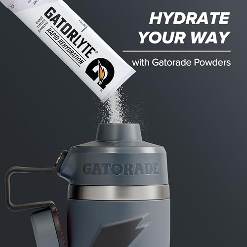 Insulated Stainless Steel Water Bottle 22oz with Twist Cap - White