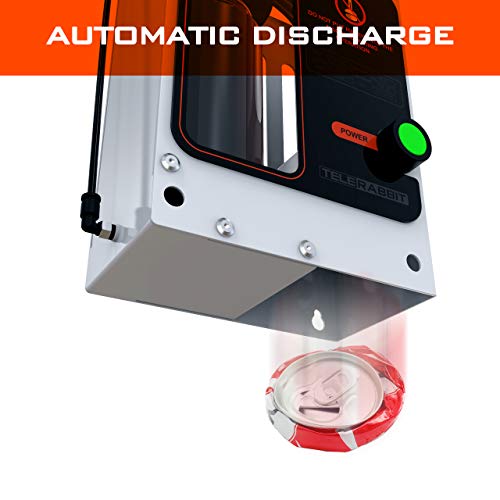 Wall-Mounted Pneumatic Can Crusher 12oz/16oz for Recycling - 5.7 x 4.6 x 22.5 Inches