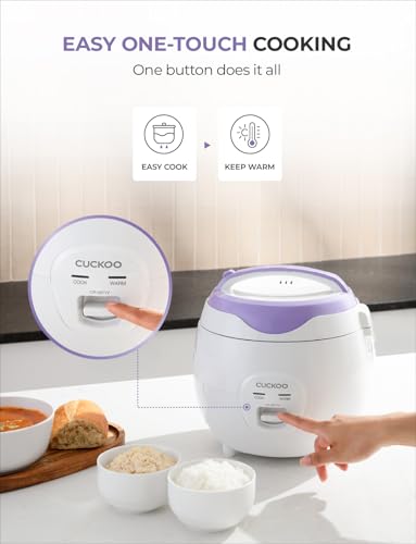 CUCKOO 12-Cup Rice Cooker and Warmer, White, Model CR-0671V