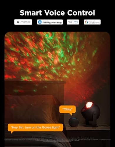 Govee Ocean Wave Star Light Projector - Ripple Effects for Relaxing Ambiance