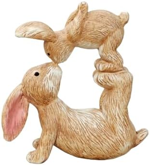 Regine Switzerland Rabbit-Shaped Statues - Charming Easter Ornaments | Perfect Gifts for Him & Her
