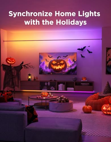 Govee 16.4ft RGBIC LED Strip Lights with Voice & App Control, Dynamic Colors