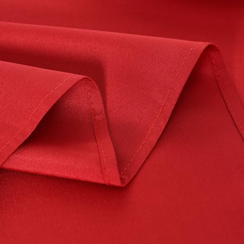 KAIPHO Red Waterproof Table Runner 12 x 48 Inches - Washable & Stain-Resistant