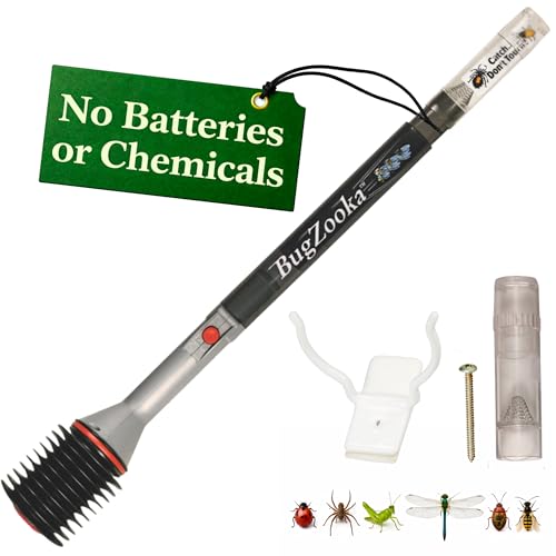 BugZooka Bug Vacuum with Long Nozzle - Humane Insect Catcher for All Ages